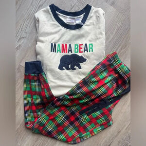 Christmas pj set long sleeve women’s size small 4/6